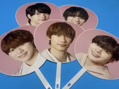 なにわ男子　1st love うちわ　5本セット