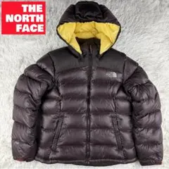 ノースフェイス ダウンジャケット ブラウン レディース L 700フィル