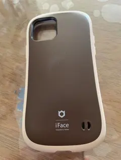 iFace iPhone１２用ケース ブラウン