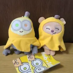 ミニオン マスコット ボブ&ティム まねっこコスチューム