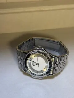 空*人様 稼働 ORIS オリス 7481 自動巻き 腕時計 デイト 裏蓋スケル