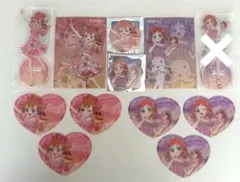 わんだふるぷりきゅあ 海風のリゾート 犬飼いろは 犬飼こむぎ アクスタ 缶バッジ