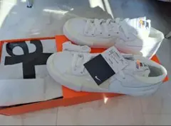 Nike Blazer Sacai White Patent Leather