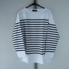 saintjames naval ボーダー　白×黒