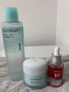 numbuzin 化粧水 1 300ml anua美容液