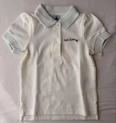 Petit Bateau ポロシャツ 95cm アイボリー、新品未使用