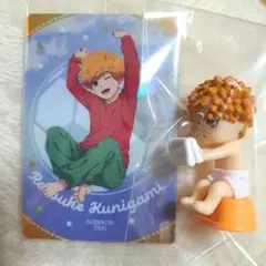 ブルーロック 【國神錬介 】ふろともフィギュア ♡ウエハースカードセット