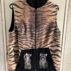 【極美品】伊太利屋　ヒョウ柄　ベスト 2129702338.jpg?1703480257