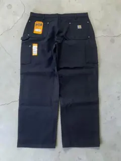 未使用 Carhartt B01 USA製 ダブルニー ダックパンツ 黒 W42のサムネイル