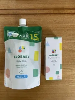 ALOBABY ベビーソープ 600ml & ボトムクリーム 70g アロベビーのサムネイル