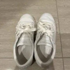 JIMMY CHOO ホワイトスニーカー