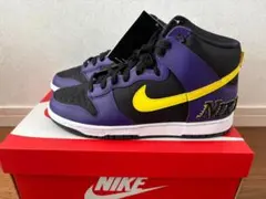 NIKE DUNK HIGH PURPLE LAKERS ナイキ ダンク