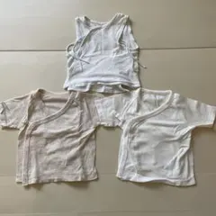 UNIQLO ユニクロ 肌着 メッシュ 50 60 半袖 タンクトップ 3枚