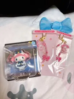 【お得！早い者勝ち】マイメロディ フィギュア ストラップ