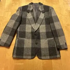 値下げします❗️LANVIN チェック柄ジャケット