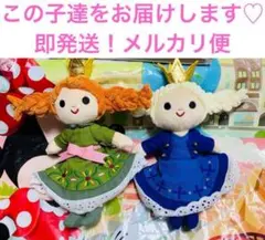 お顔厳選♡ アナと雪の女王　アナ雪　アナ　エルサ　ぬいぐるみ　キーチェーン アナ雪 エルサ アナ だれぬい キーチェーン ディズニーストア