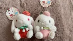 未使用　ぽてうさロッピー　2個　まとめ売り　うさぎ　ぬいぐるみ