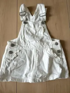 セラフ　ジャンパースカート　白 90 女の子　キッズ服のサムネイル