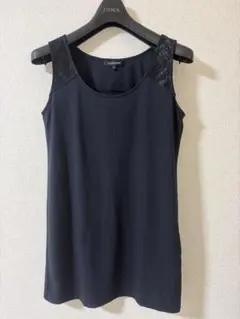 LAUTREAMONT タンクトップ ブラック レースのサムネイル