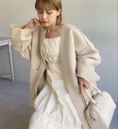 【新品タグ付き】natural couture ボアリバーシブルコート