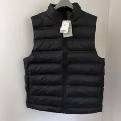 未使用タグ付　H＆М　エイチアンドエム　ベスト　黒
