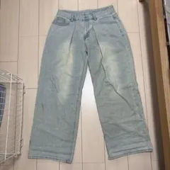 ワイドデニム バギー