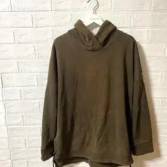 【匿名配送】stampd スタンプド 16awダメージパーカー カーキ Sのサムネイル