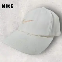 NIKE ナイキ キャップ Cap ロゴ刺繍 ホワイト スウォッシュ