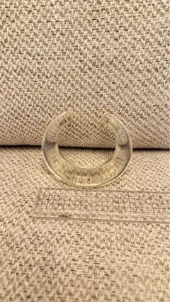 【美品】バングル 透明