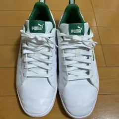 PUMA ホワイト グリーン スニーカー