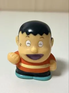 レトロ　ドラえもん ソフビ 指人形 ジャイアン　フィギュア