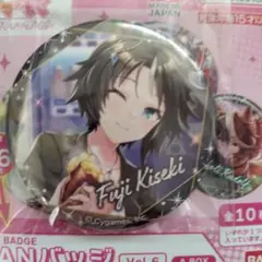 ウマ娘 CANバッジ フジキセキ
