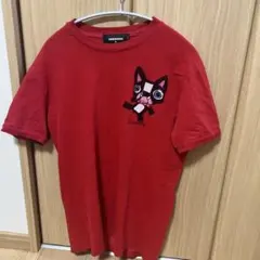 DSQUARED2 Tシャツ　赤　チロちゃん　レア物