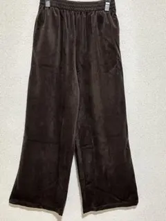 コーデュロイ ワイドパンツ