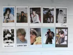 BTS V テテ 韓国製作者ポラロイド風トレカ10枚セット