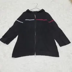 TOMMY HILFIGER ジップアップパーカー ブラック Mサイズのサムネイル