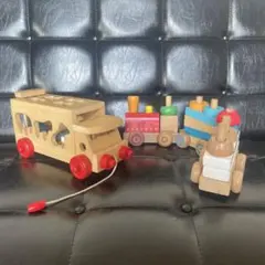 Toys 'R' Us 木製知育玩具＊木製玩具　トラック　どうぶつ＊木製知育玩具