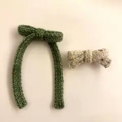 misha and puff ヘアピン　ハンドメイド