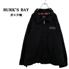 ☆BARK'S BAY☆ コーデュロイ襟 ダックデトロイトジャケット ブラック