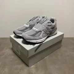 New Balance 990v4 Grey Silver 28 cm
