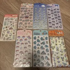 ぷくっとシール サンリオ 7点セット
