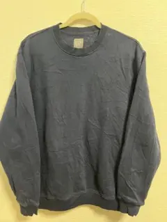 無地スウェット S ネイビー古着　OLD GAP 90s 00s ブランク