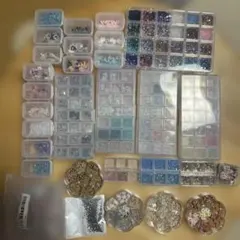 ネイルパーツ レジン パーツ ストーン 全てまとめ売り