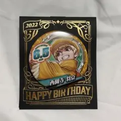 Dr.STONE 西園寺羽京 バースデイ缶バッジ