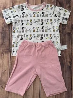 ユニクロ　スヌーピー　ドライパジャマ　110