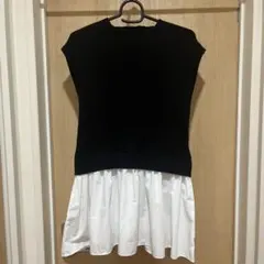【1回着用】グローバルワークのドッキングトップス♡