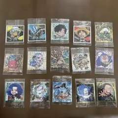 ワンピース　ONE PIECE　大海賊シール　15枚　ウエハース シークレット
