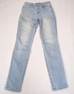 rienda✨️リエンダ　Ripped denim J／W skinny PT