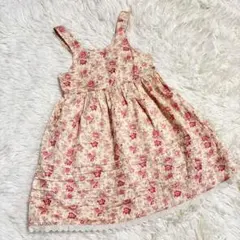 RALPH LAUREN✨花柄エプロンワンピース　100cm ラルフローレンのサムネイル
