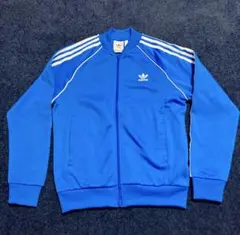 adidas SST APT復刻 トラックジャケット ブルー Ｌサイズ